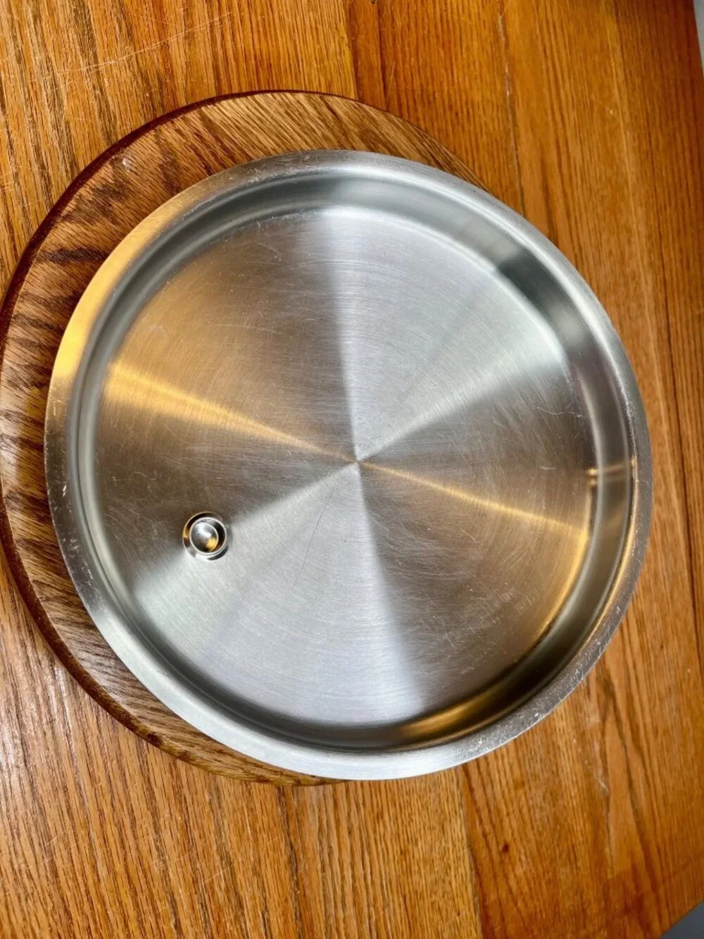 7 QT Saladmaster Stainless Steel Stockpot Dutch Oven with Vapo Lid Induction Com
